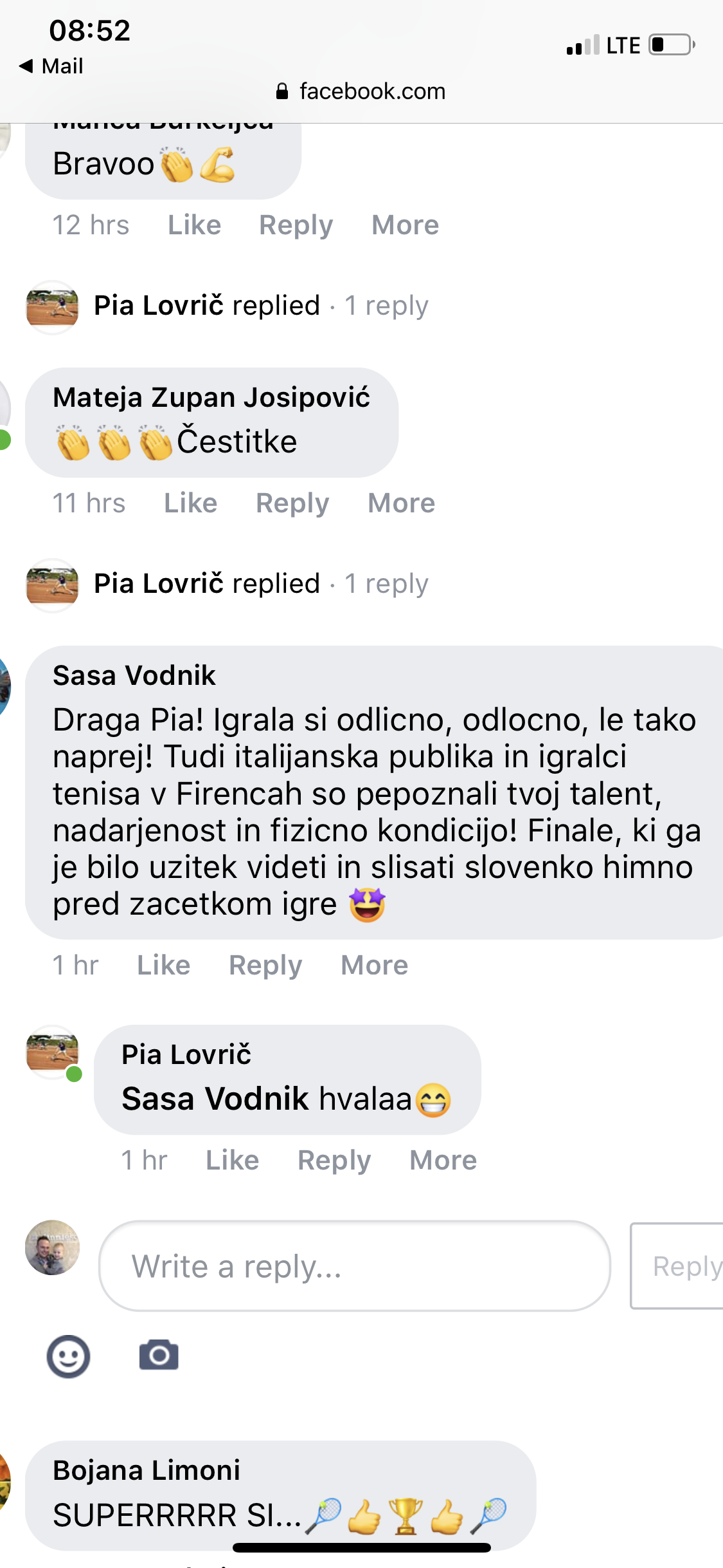 prekrasen komentar slovenke v firencah