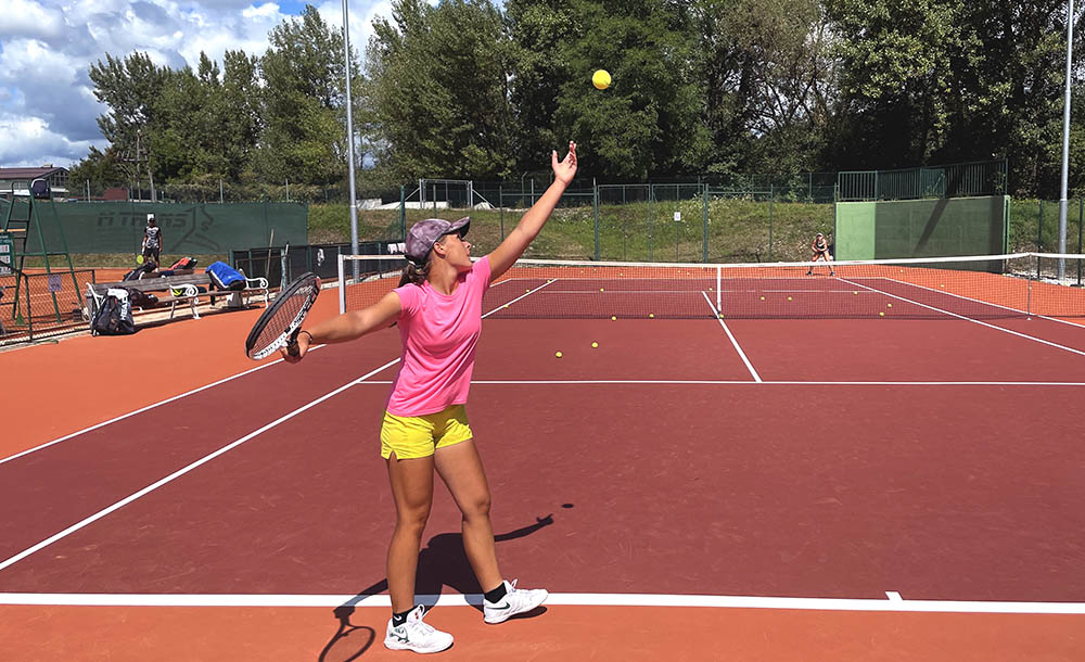 Priprave na WTA PORTOROŽ v polnem teku