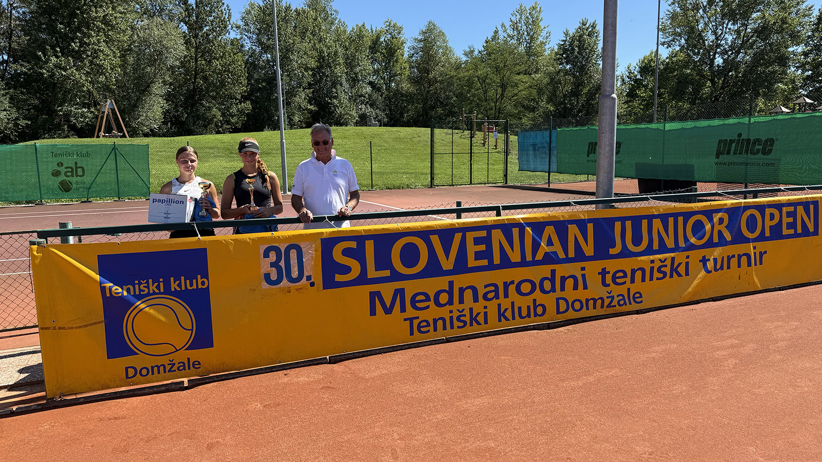 Zmagovalca 30. Slovenian junior open 2025 sta NALA KOVAČIČ in MATIC HRIBAR
